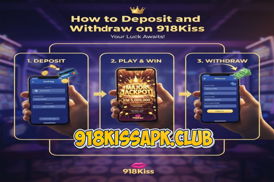 How to Deposit and Withdraw on 918Kiss